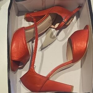 Elegant Red Women's Heels